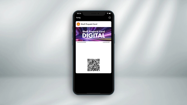 Shell Prepaid Card Digital - jetzt erhältlich